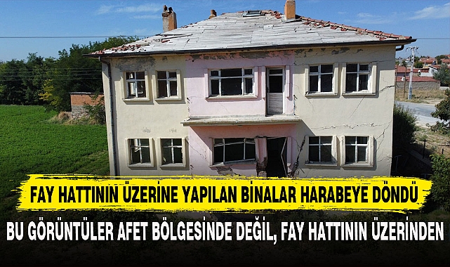 FAY HATTININ ÜZERİNE YAPILAN BİNALAR HARABEYE DÖNDÜ
