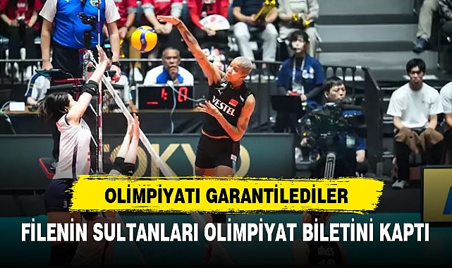 FİLENİN SULTANLARI OLİMPİYAT BİLETİNİ KAPTI