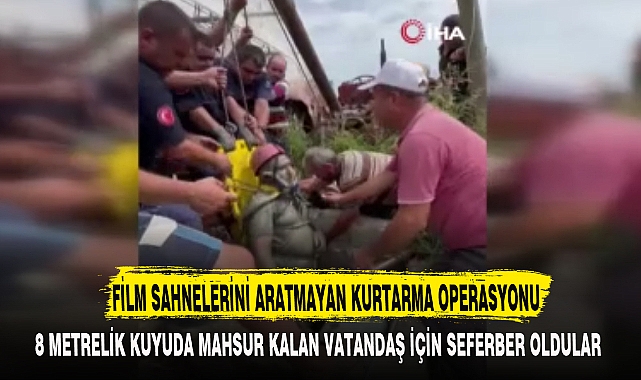 FİLM SAHNELERİNİ ARATMAYAN KURTARMA OPERASYONU