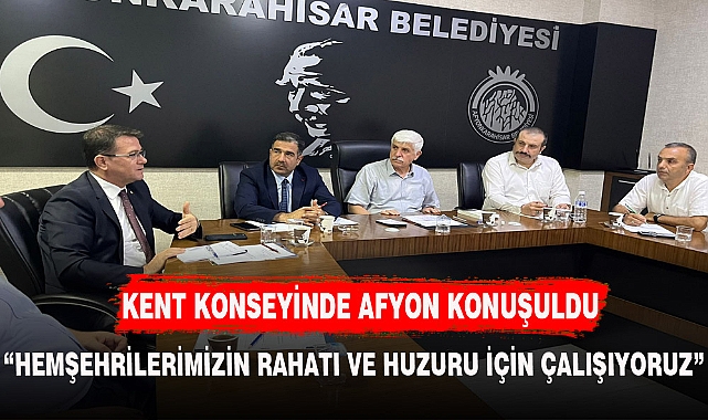 "HEMŞEHRİLERİMİZİN RAHATI VE HUZURU İÇİN ÇALIŞIYORUZ"