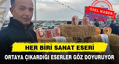 HER BİRİ SANAT ESERİ