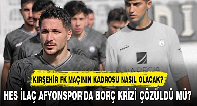 HES İLAÇ AFYONSPOR'DA BORÇ KRİZİ ÇÖZÜLDÜ MÜ?