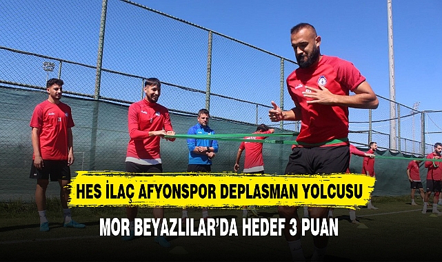 HES İLAÇ AFYONSPOR DEPLASMAN YOLCUSU