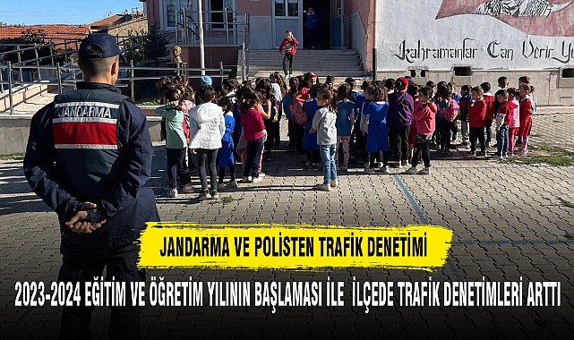 JANDARMA VE POLİSTEN TRAFİK DENETİMİ