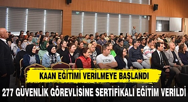KAAN EĞİTİMLERİ VERİLMEYE BAŞLANDI