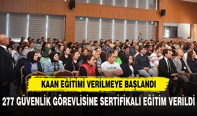 KAAN EĞİTİMLERİ VERİLMEYE BAŞLANDI