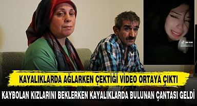 KAYALIKLARDA AĞLARKEN ÇEKTİĞİ VİDEO ORTAYA ÇIKTI