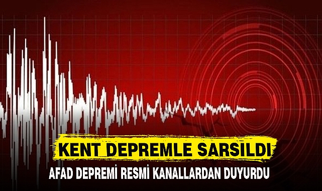 KENT DEPREMLE SARSILDI