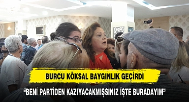"KÖKSAL DIŞARI " SLOGANLARI ATILDI KÖKSAL BAYGINLIK GEÇİRDİ