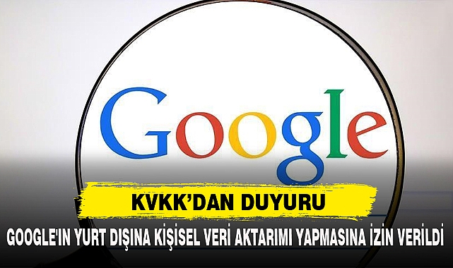 KVKK’DAN DUYURU