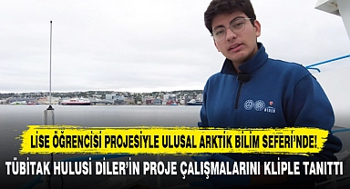 LİSE ÖĞRENCİSİ PROJESİYLE ULUSAL ARKTİK BİLİM SEFERİ’NDE!