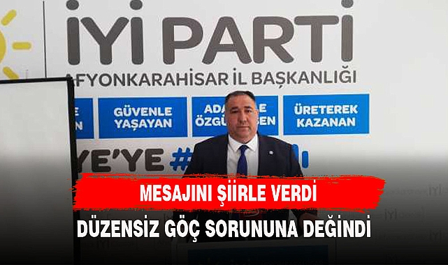 MISIRLIOĞLU: "DÜZENSİZ GÖÇ FELAKETE SÜRÜKLÜYOR"