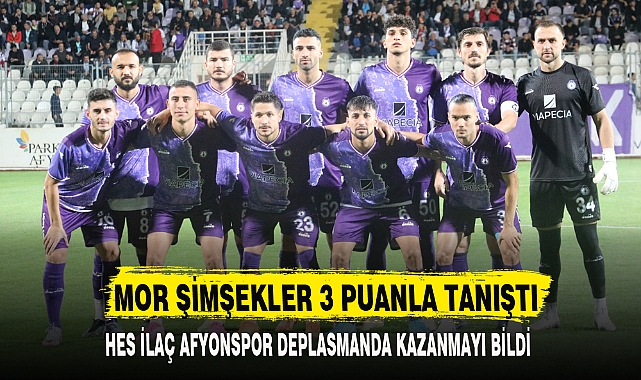 MOR ŞİMŞEKLER 3 PUANLA TANIŞTI