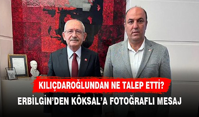 OLAYLI  KONGRE SONRASINDA ERBİLGİN'DEN FOTOĞRAFLI MESAJ