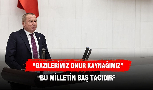OLGUN, ""GAZİLERİMİZİ BİLE AYIRDILAR"