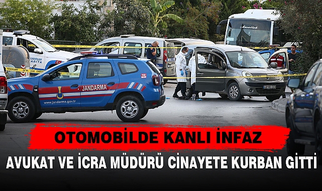 OTOMOBİLDE KANLI İNFAZ
