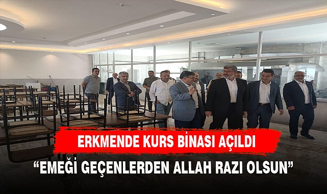 ÖZKAYA AÇILIŞA KATILDI "EMEĞİ GEÇENLERDEN ALLAH RAZI OLSUN"