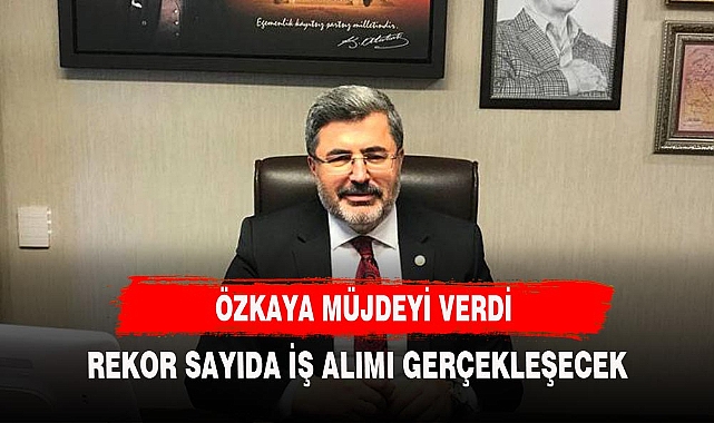 ÖZKAYA MÜJDEYİ VERDİ "AFYONKRAHİSARLILAR ÇOK SEVİNECEK