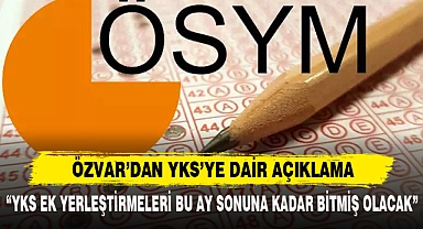 ÖZVAR’DAN YKS’YE DAİR AÇIKLAMA