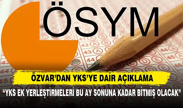 ÖZVAR’DAN YKS’YE DAİR AÇIKLAMA