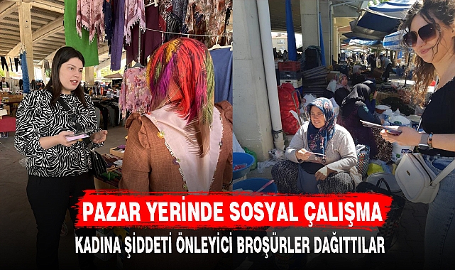 PAZAR YERİNDE SOSYAL ÇALIŞMA