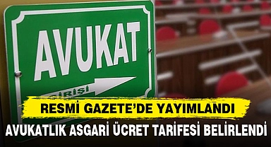 RESMİ GAZETE’DE YAYIMLANDI