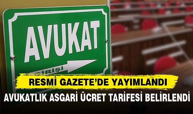 RESMİ GAZETE’DE YAYIMLANDI