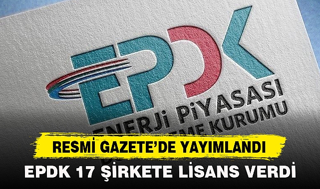 RESMİ GAZETE’DE YAYIMLANDI