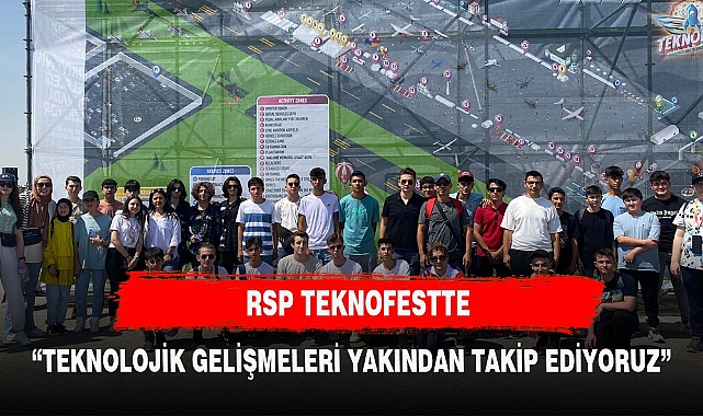 RSP TEKNİK KOLEJİ TEKNOFESTTE