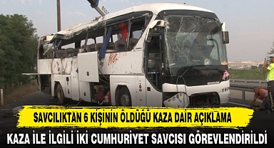 SAVCILIKTAN 6 KİŞİNİN ÖLDÜĞÜ KAZA DAİR AÇIKLAMA