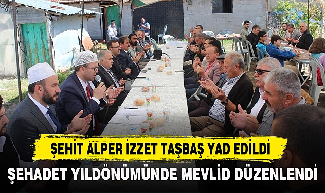 ŞEHADET YILDÖNÜMÜNDE MEVLİD DÜZENLENDİ