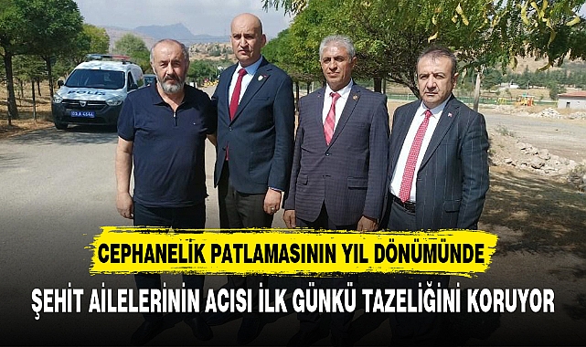ŞEHİT AİLELERİNİN ACISI İLK GÜNKÜ TAZELİĞİNİ KORUYOR