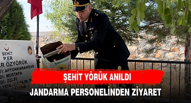 Şehit Özyörük kabri başında anıldı