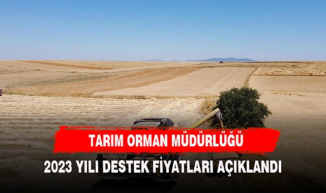 Tarım ve Orman Müdürlüğünden çiftçileri için önemli açıklama