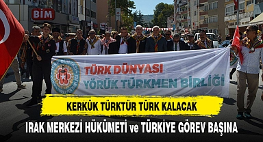 TÜRK DÜNYASI YÖRÜK TÜRKMEN BİRLİĞİNDE KERKÜK AÇIKLAMASI