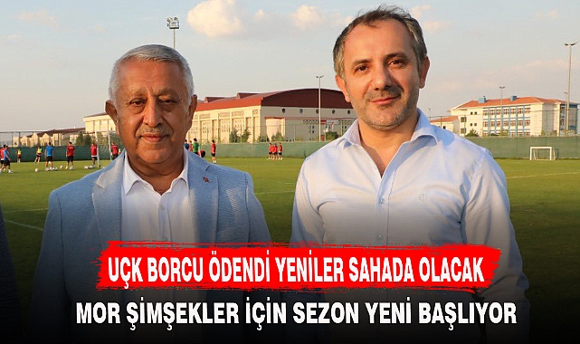 UÇK BORCU ÖDENDİ YENİLER SAHADA OLACAK