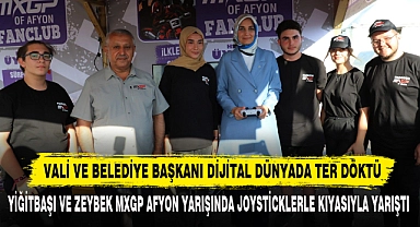 VALİ VE BELEDİYE BAŞKANI DİJİTAL DÜNYADA TER DÖKTÜ