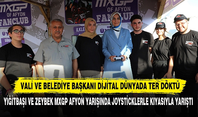 VALİ VE BELEDİYE BAŞKANI DİJİTAL DÜNYADA TER DÖKTÜ