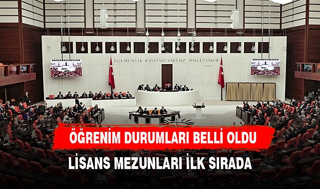 VEKİLLERİN ÖĞRENİM DURUMLARI ŞAŞIRTTI