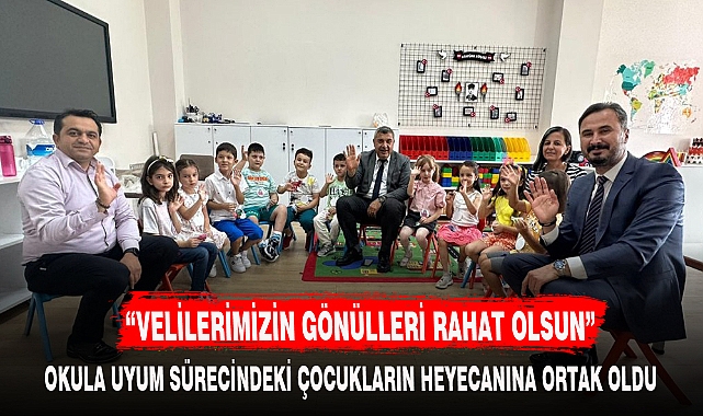 "VELİLERİMİZİN GÖNÜLLERİ RAHAT OLSUN"