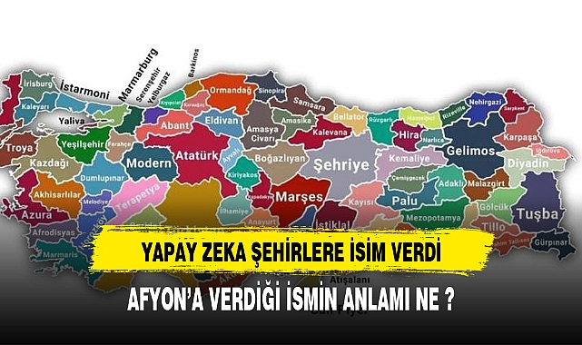 YAPAY ZEKA AFYON'A NE DEMEK İSTEDİ ?