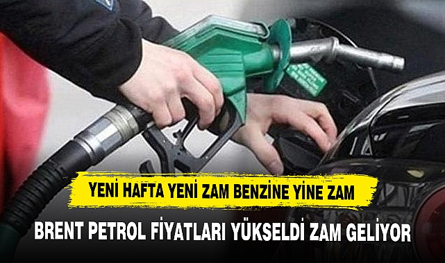 YENİ HAFTAYA YENİ ZAM BENZİN'E YİNE ZAM