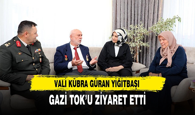 YİĞİTBAŞI, GAZİ TOK’U ZİYARET ETTİ