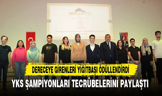 YKS ŞAMPİYONLARI TECRÜBELERİNİ PAYLAŞTI