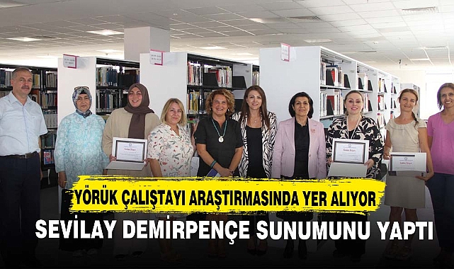 YÖRÜK ÇALIŞTAYINDA YER ALIYOR AFYON'DA SUNUM YAPTI