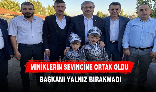 YURDUNUSEVEN GENÇLİK KOLLARI BAŞKANI'NIN MUTLU GÜNÜNDE YALNIZ BIRAKMADI