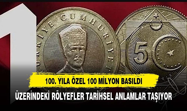100 milyon adet madeni 5 TL basıldı