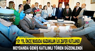 101 YIL ÖNCE MASADA KAZANILAN İLK ZAFER KUTLANDI