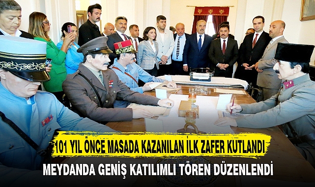101 YIL ÖNCE MASADA KAZANILAN İLK ZAFER KUTLANDI