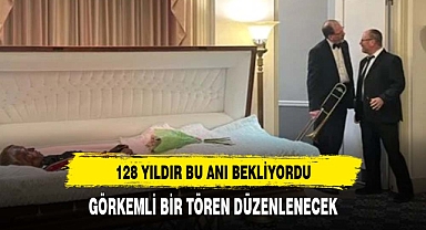 128 YILDIR BEKLEDİĞİ AN TÖRENLE GELDİ